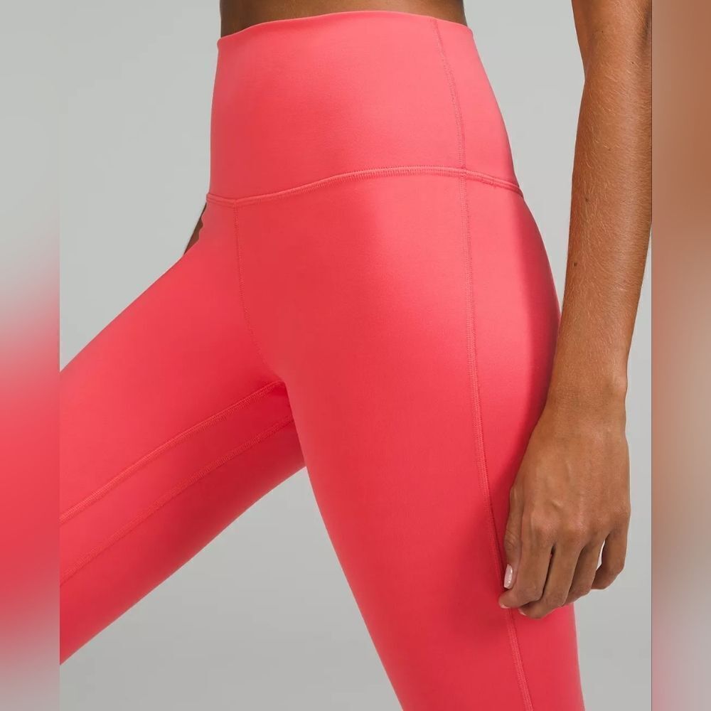 NWT Lululemon Align HR Crop 23" Pale Raspberry - Picture 4 of 9